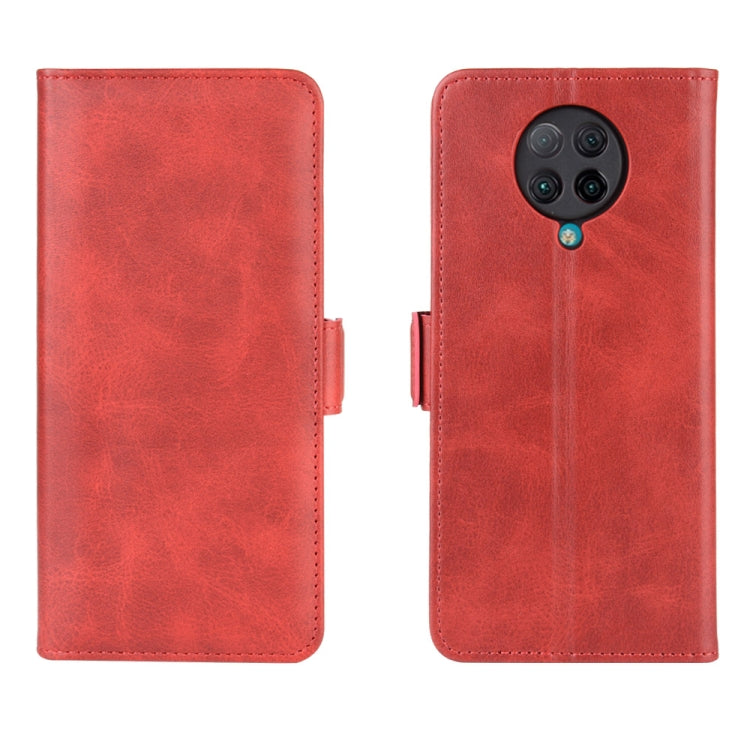 For Xiaomi Redmi K30 Pro Dual-side Magnetic Buckle Horizontal Flip Leather Case with Holder & Card Slots & Wallet