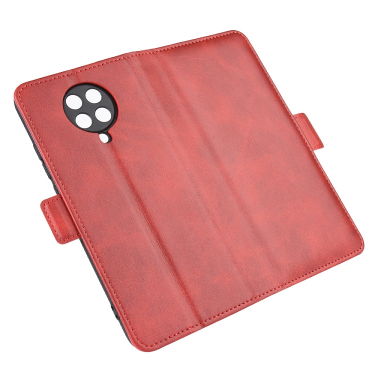 For Xiaomi Redmi K30 Pro Dual-side Magnetic Buckle Horizontal Flip Leather Case with Holder & Card Slots & Wallet