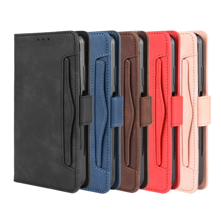 For Huawei nova 7i/P40 lite/Nova 6SE Wallet Style Skin Feel Calf Pattern Leather Case ,with Separate Card Slot