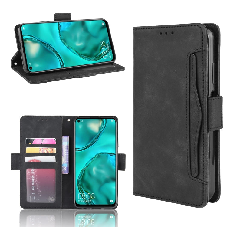 For Huawei nova 7i/P40 lite/Nova 6SE Wallet Style Skin Feel Calf Pattern Leather Case ,with Separate Card Slot