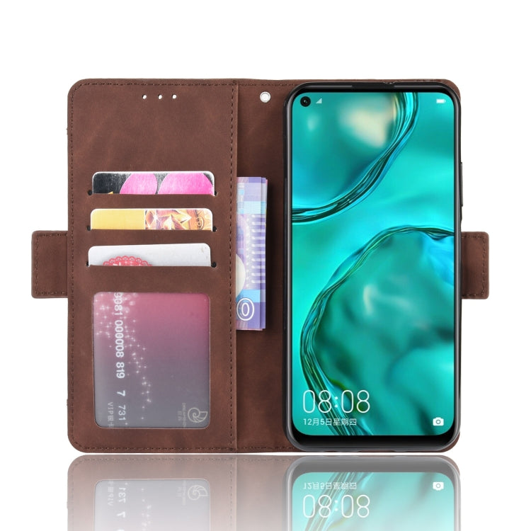 For Huawei nova 7i/P40 lite/Nova 6SE Wallet Style Skin Feel Calf Pattern Leather Case ,with Separate Card Slot
