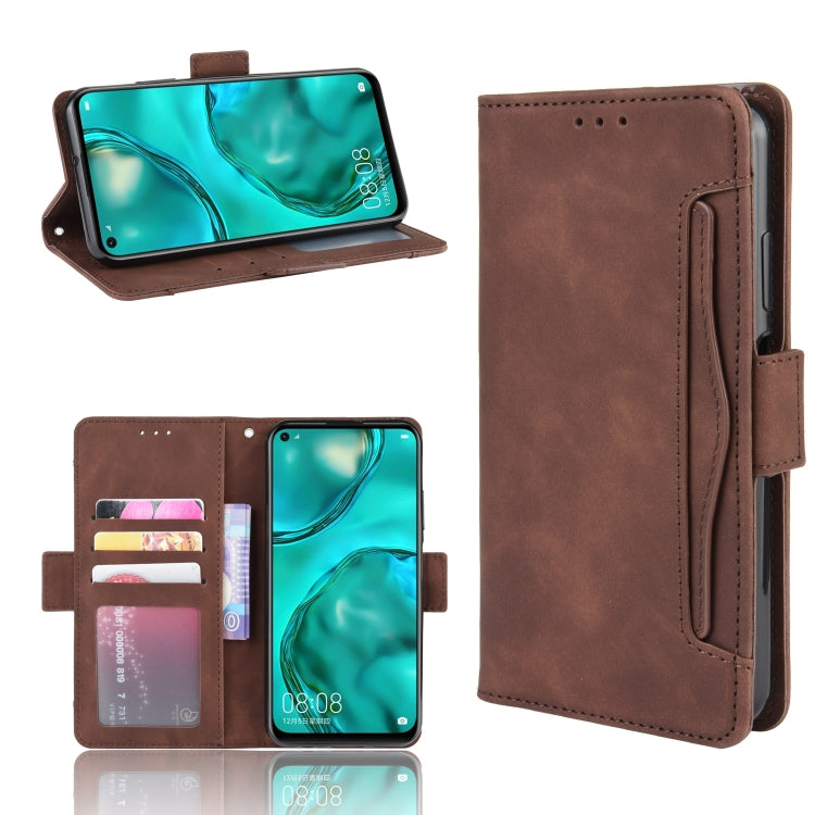 For Huawei nova 7i/P40 lite/Nova 6SE Wallet Style Skin Feel Calf Pattern Leather Case ,with Separate Card Slot