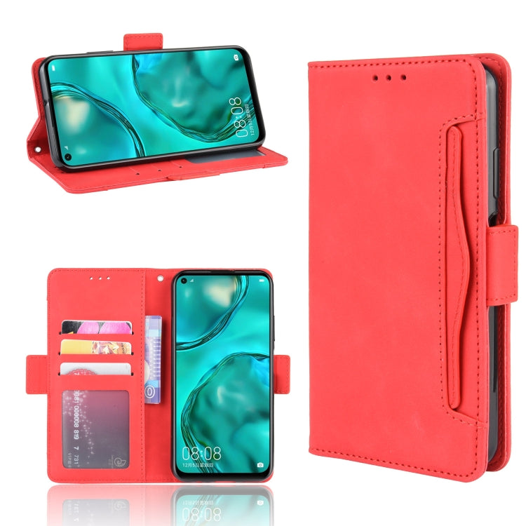 For Huawei nova 7i/P40 lite/Nova 6SE Wallet Style Skin Feel Calf Pattern Leather Case ,with Separate Card Slot