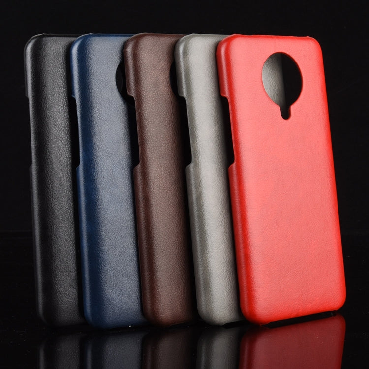 For Xiaomi Redmi K30 Pro Shockproof Litchi Texture PC + PU Case