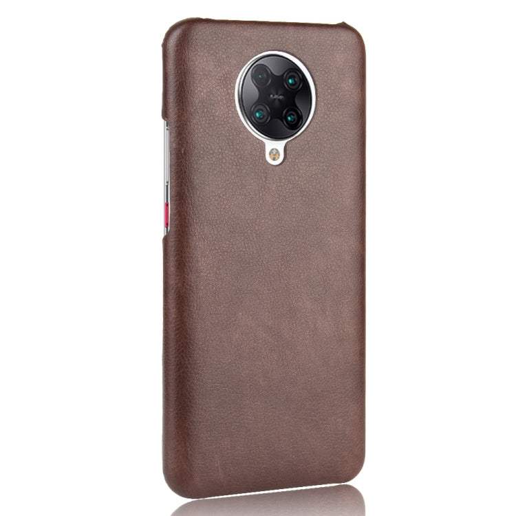 For Xiaomi Redmi K30 Pro Shockproof Litchi Texture PC + PU Case