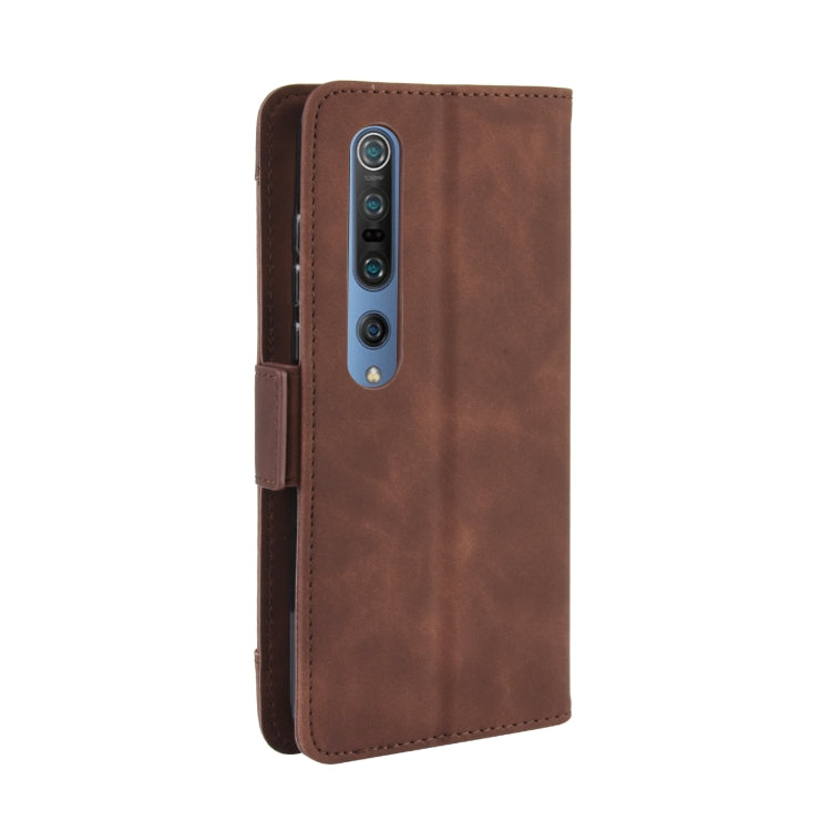 For Xiaomi Mi 10 / Mi 10 Pro 5G Wallet Style Skin Feel Calf Pattern Leather Case with Separate Card Slots