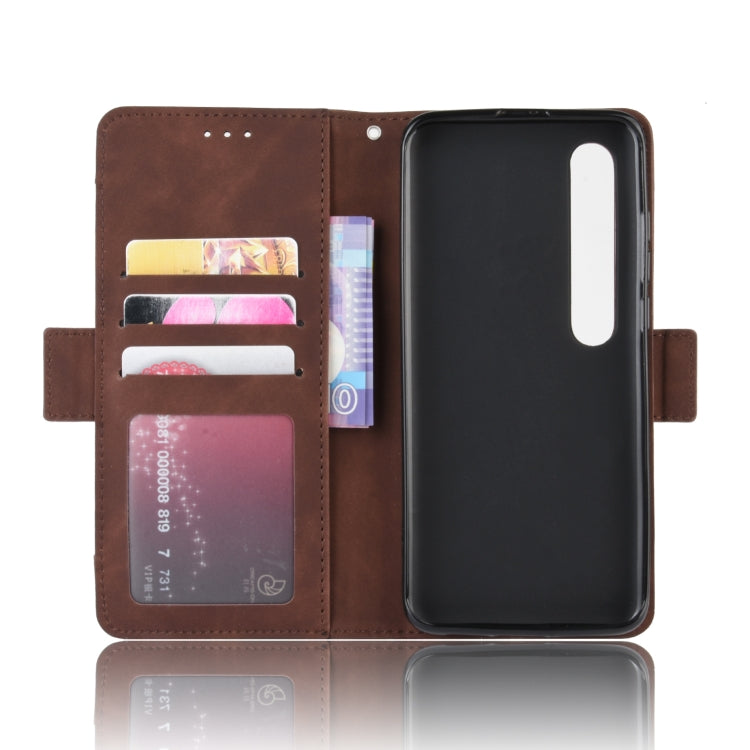 For Xiaomi Mi 10 / Mi 10 Pro 5G Wallet Style Skin Feel Calf Pattern Leather Case with Separate Card Slots