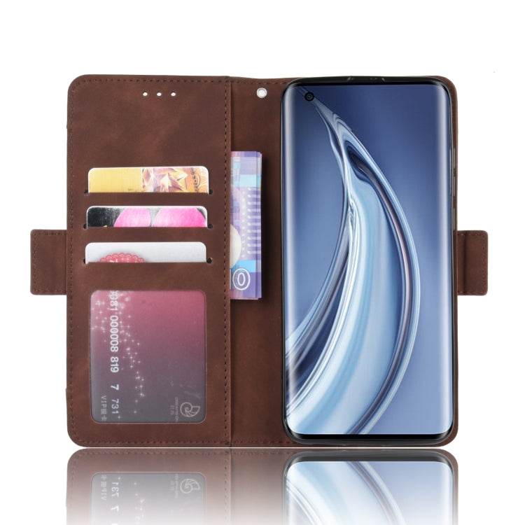 For Xiaomi Mi 10 / Mi 10 Pro 5G Wallet Style Skin Feel Calf Pattern Leather Case with Separate Card Slots