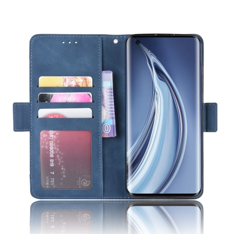 For Xiaomi Mi 10 / Mi 10 Pro 5G Wallet Style Skin Feel Calf Pattern Leather Case with Separate Card Slots