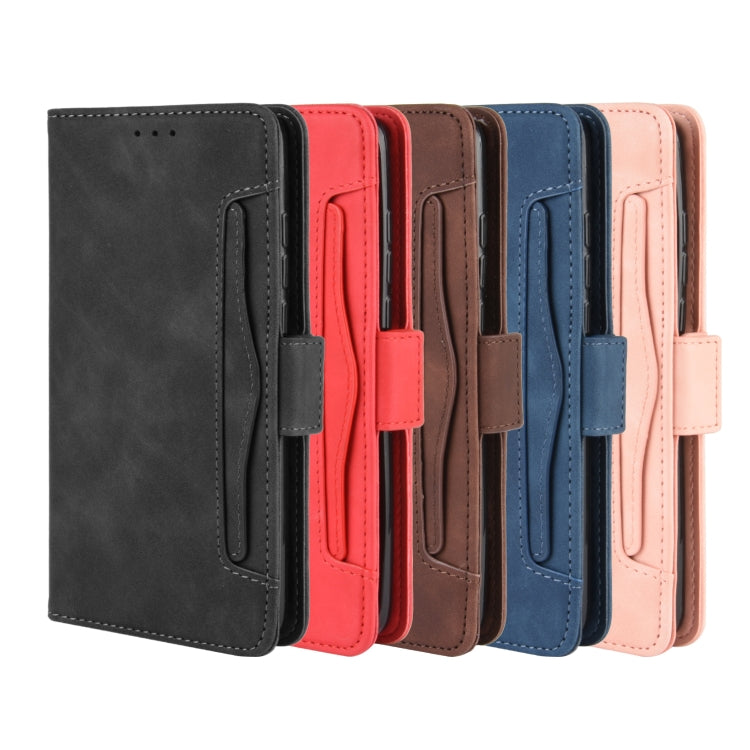 For Xiaomi Mi 10 / Mi 10 Pro 5G Wallet Style Skin Feel Calf Pattern Leather Case with Separate Card Slots
