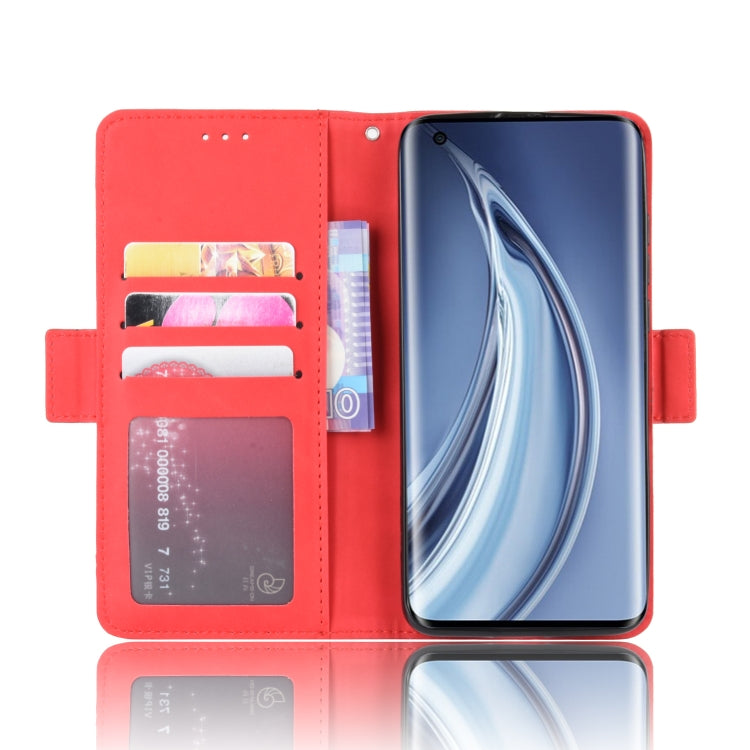 For Xiaomi Mi 10 / Mi 10 Pro 5G Wallet Style Skin Feel Calf Pattern Leather Case with Separate Card Slots