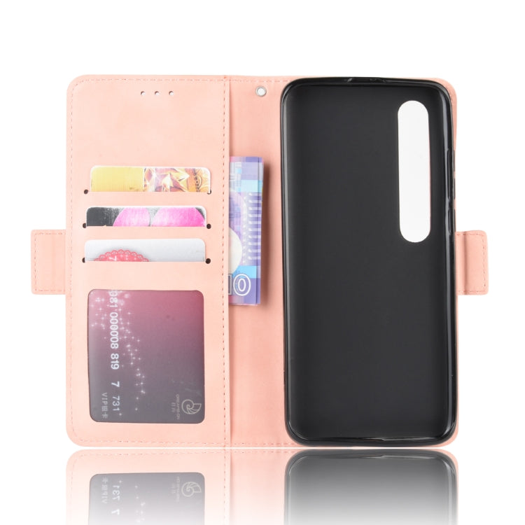 For Xiaomi Mi 10 / Mi 10 Pro 5G Wallet Style Skin Feel Calf Pattern Leather Case with Separate Card Slots