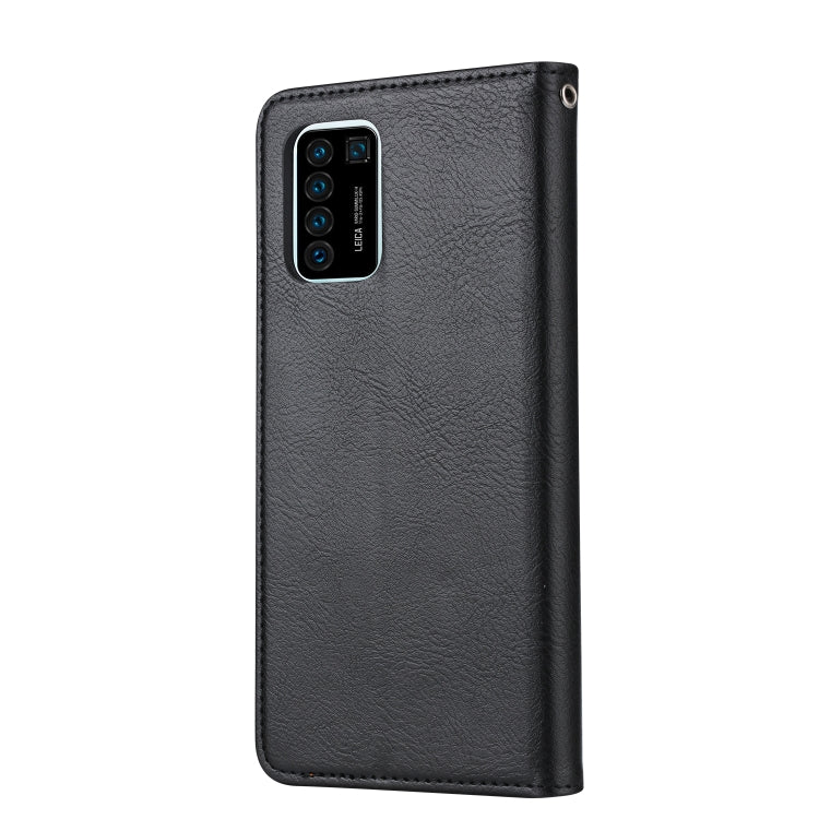 For Huawei P40 Pro Knead Skin Texture Horizontal Flip Leather Case with Photo Frame & Holder & Card Slots & Wallet