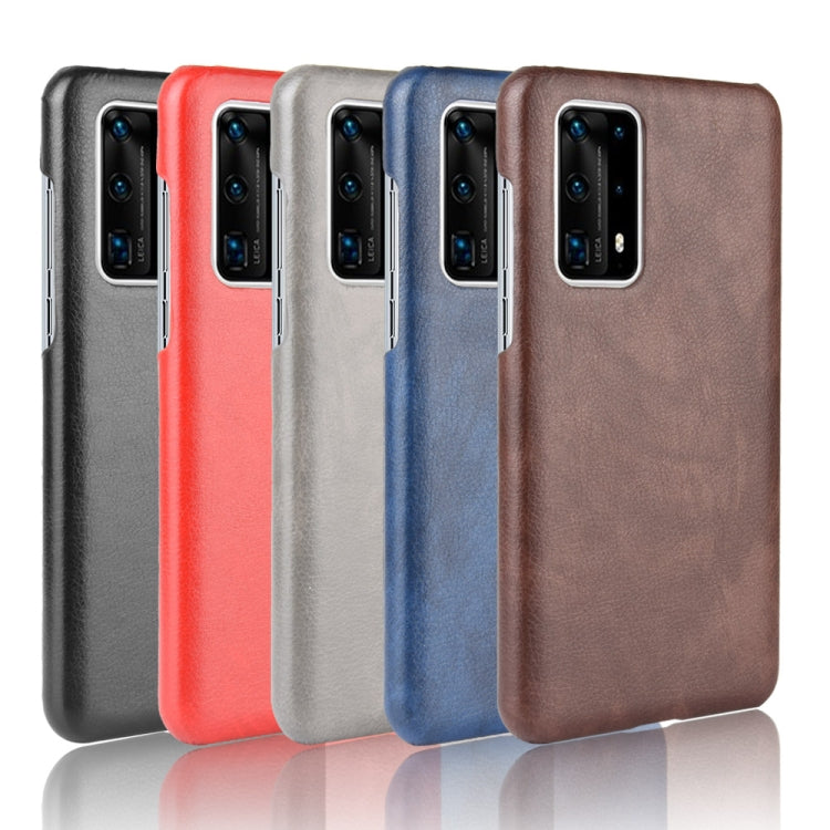For Huawei P40 Pro+/P40 Pro Plus Shockproof Litchi Texture PC + PU Case