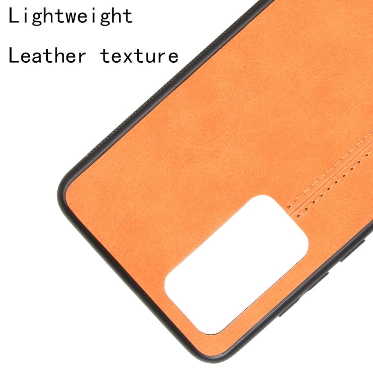 For Huawei P40 Pro+ Shockproof Sewing Cow Pattern Skin PC + PU + TPU Case