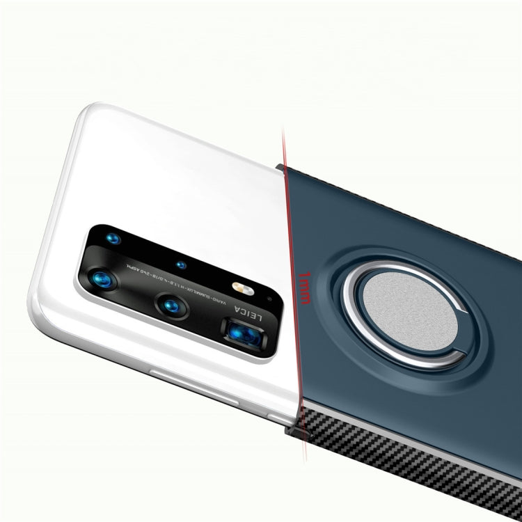 For Huawei P40 Magnetic 360 Degree Rotation Ring Armor Protective Case