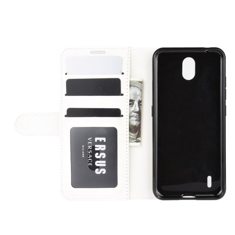 For Nokia 1.3 R64 Texture Single Horizontal Flip Protective Case with Holder & Card Slots & Wallet& Photo Frame