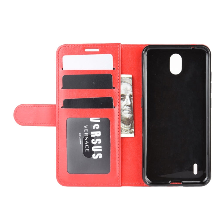 For Nokia 1.3 R64 Texture Single Horizontal Flip Protective Case with Holder & Card Slots & Wallet& Photo Frame