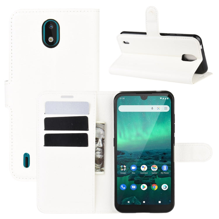 For Nokia 1.3 Litchi Texture Horizontal Flip Protective Case with Holder & Card Slots & Wallet