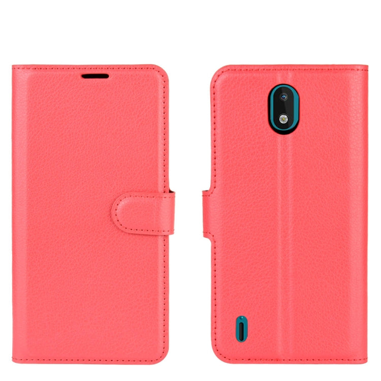 For Nokia 1.3 Litchi Texture Horizontal Flip Protective Case with Holder & Card Slots & Wallet