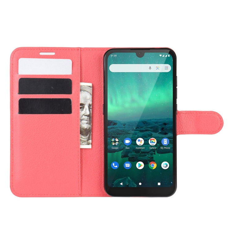 For Nokia 1.3 Litchi Texture Horizontal Flip Protective Case with Holder & Card Slots & Wallet
