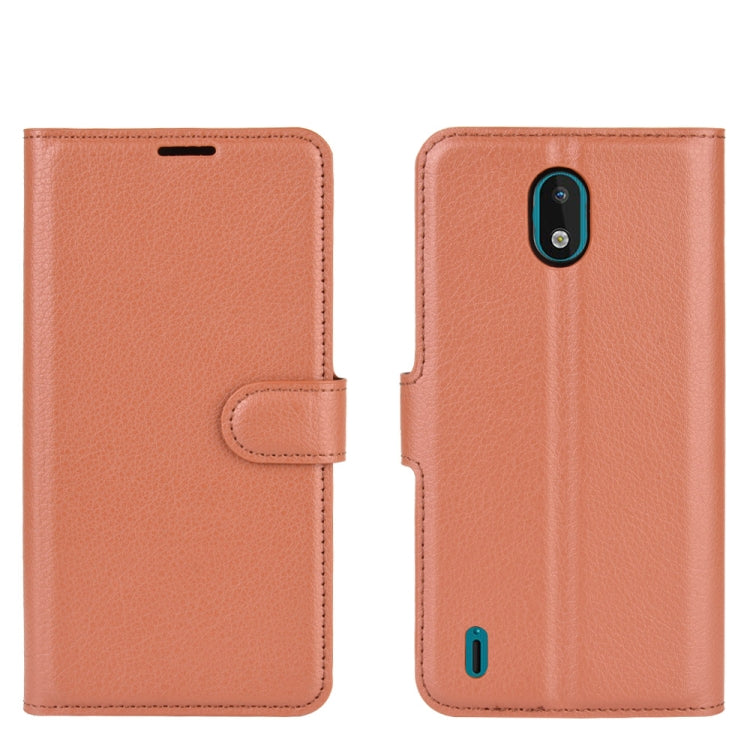 For Nokia 1.3 Litchi Texture Horizontal Flip Protective Case with Holder & Card Slots & Wallet