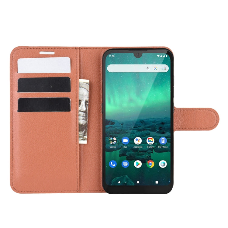 For Nokia 1.3 Litchi Texture Horizontal Flip Protective Case with Holder & Card Slots & Wallet