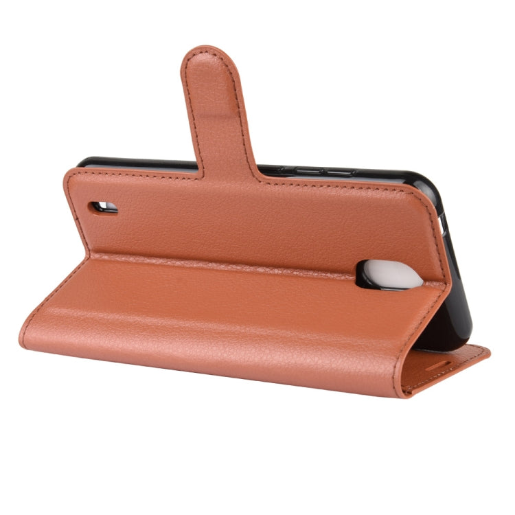 For Nokia 1.3 Litchi Texture Horizontal Flip Protective Case with Holder & Card Slots & Wallet