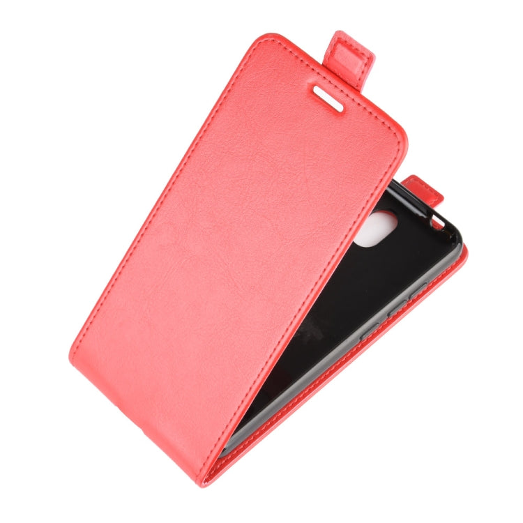 For Nokia C1 R64 Texture Single Vertical Flip Leather Protective Case with Card Slots & Photo Frame
