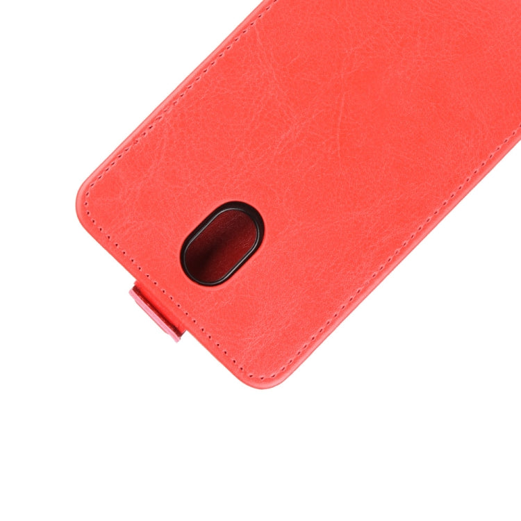 For Nokia C1 R64 Texture Single Vertical Flip Leather Protective Case with Card Slots & Photo Frame