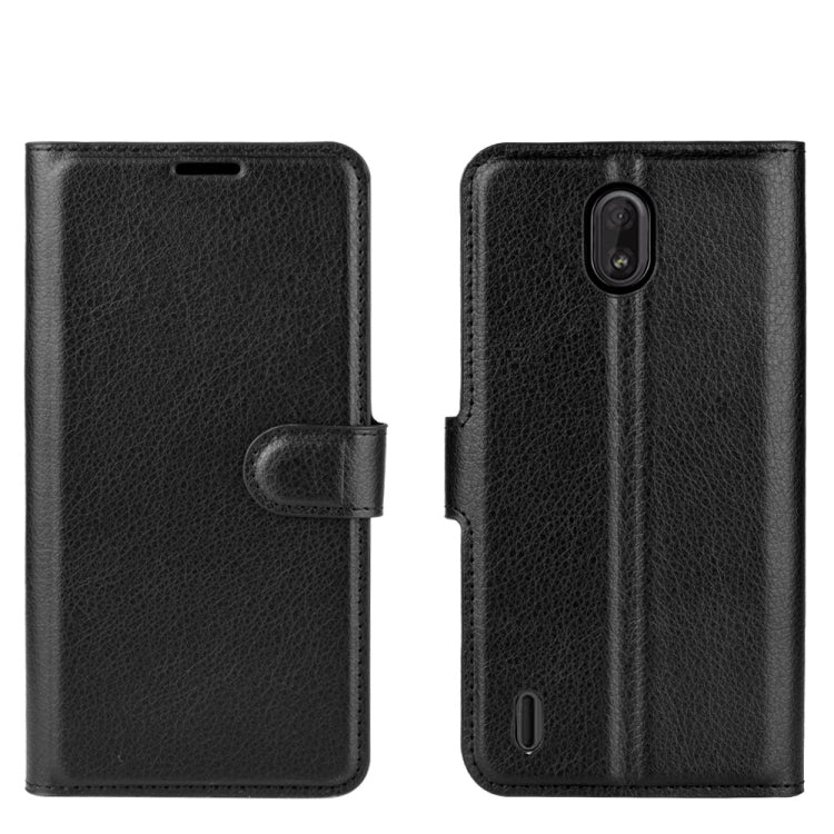 For Nokia C1 Litchi Texture Horizontal Flip Protective Case with Holder & Card Slots & Wallet