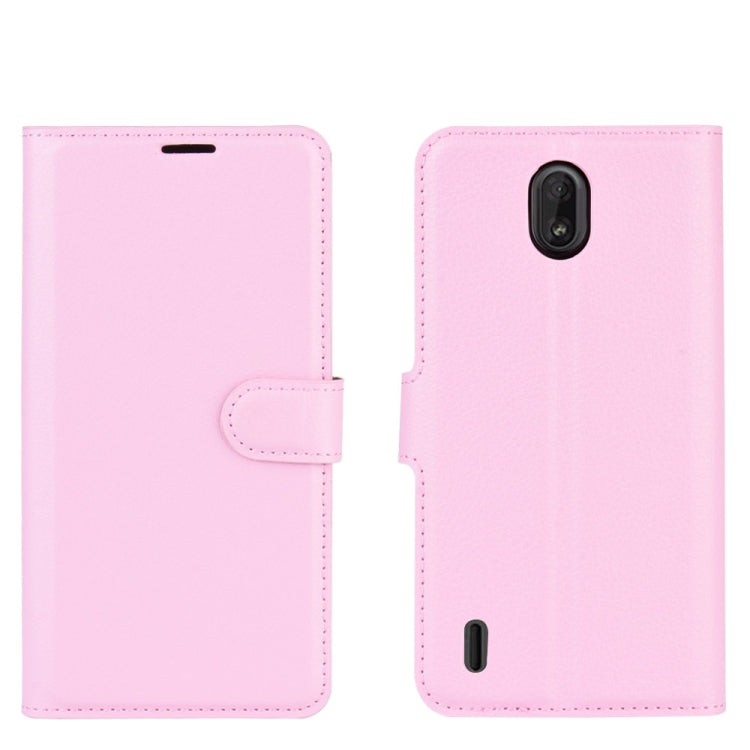 For Nokia C1 Litchi Texture Horizontal Flip Protective Case with Holder & Card Slots & Wallet