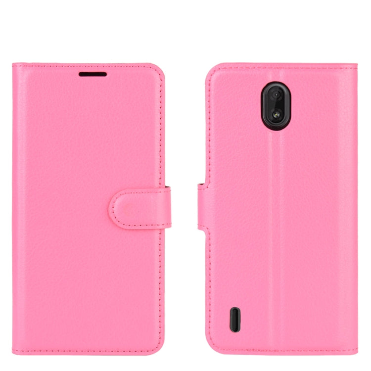 For Nokia C1 Litchi Texture Horizontal Flip Protective Case with Holder & Card Slots & Wallet