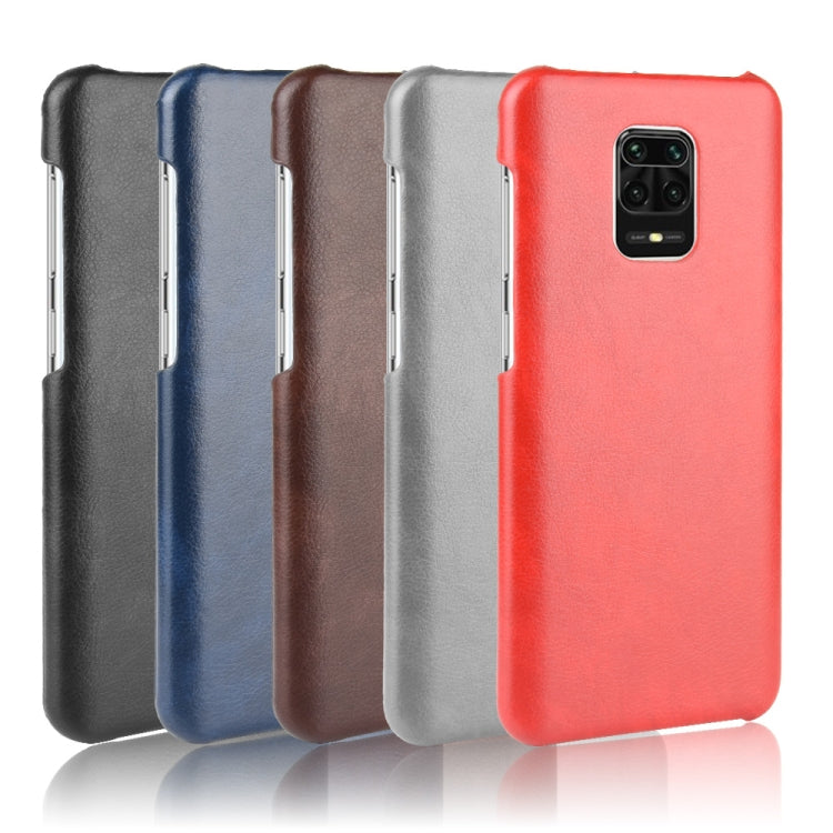 For Xiaomi Redmi Note 9 Pro/Note 9s/Note 9 Pro max Shockproof Litchi Texture PC + PU Case