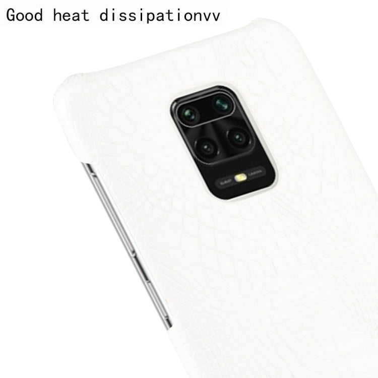 For Xiaomi Redmi Note 9 Pro/Note 9s/Note 9 Pro max Shockproof Crocodile Texture PC + PU Case
