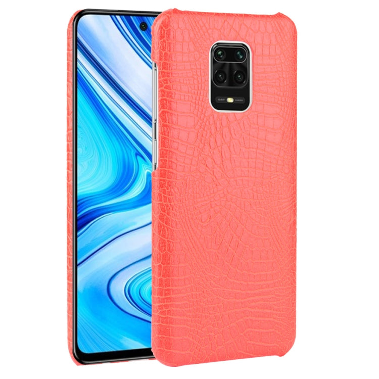 For Xiaomi Redmi Note 9 Pro/Note 9s/Note 9 Pro max Shockproof Crocodile Texture PC + PU Case