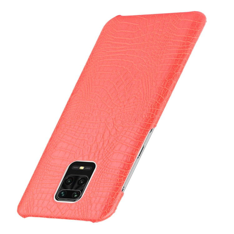 For Xiaomi Redmi Note 9 Pro/Note 9s/Note 9 Pro max Shockproof Crocodile Texture PC + PU Case