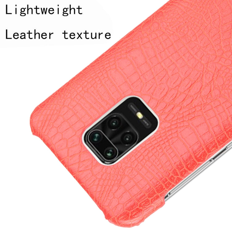 For Xiaomi Redmi Note 9 Pro/Note 9s/Note 9 Pro max Shockproof Crocodile Texture PC + PU Case