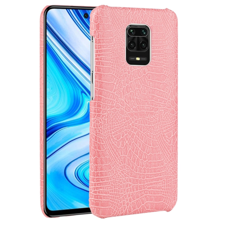 For Xiaomi Redmi Note 9 Pro/Note 9s/Note 9 Pro max Shockproof Crocodile Texture PC + PU Case