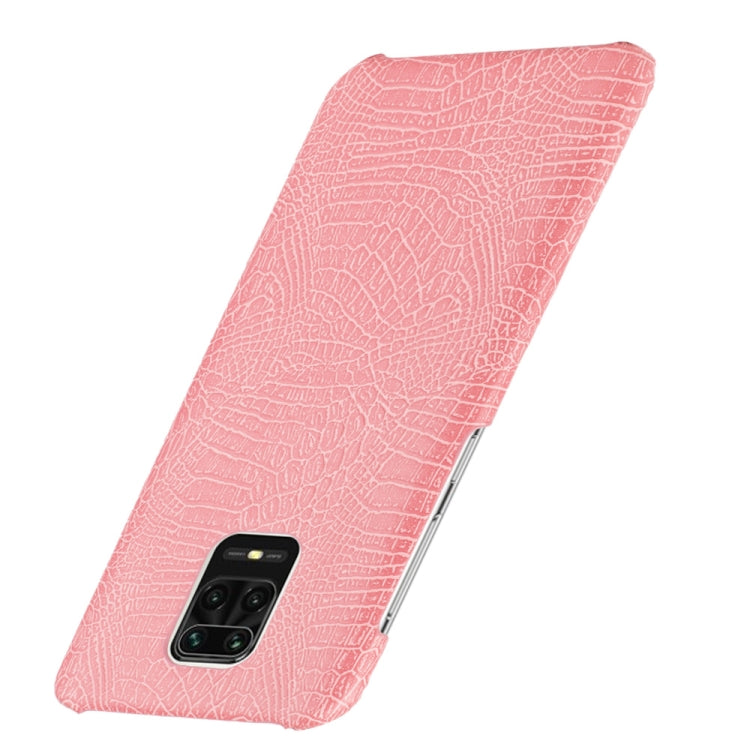 For Xiaomi Redmi Note 9 Pro/Note 9s/Note 9 Pro max Shockproof Crocodile Texture PC + PU Case
