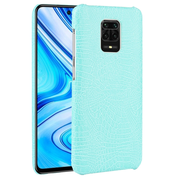 For Xiaomi Redmi Note 9 Pro/Note 9s/Note 9 Pro max Shockproof Crocodile Texture PC + PU Case