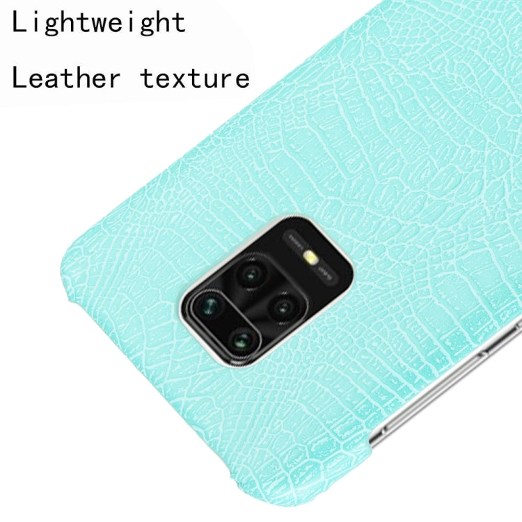 For Xiaomi Redmi Note 9 Pro/Note 9s/Note 9 Pro max Shockproof Crocodile Texture PC + PU Case