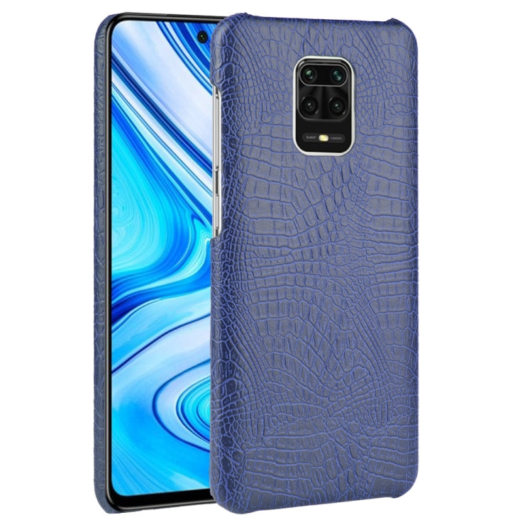 For Xiaomi Redmi Note 9 Pro/Note 9s/Note 9 Pro max Shockproof Crocodile Texture PC + PU Case
