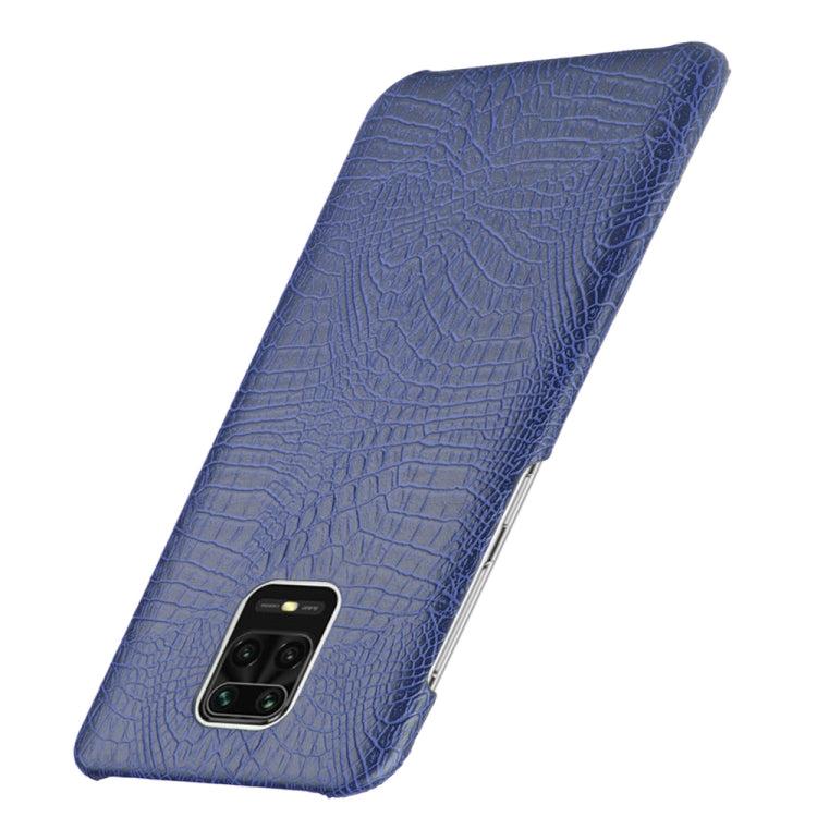 For Xiaomi Redmi Note 9 Pro/Note 9s/Note 9 Pro max Shockproof Crocodile Texture PC + PU Case