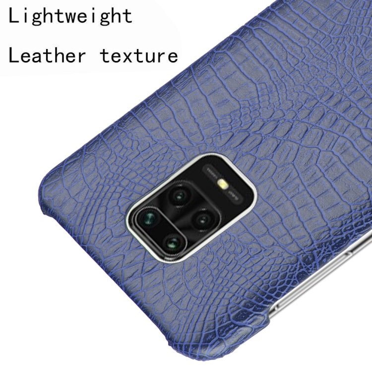 For Xiaomi Redmi Note 9 Pro/Note 9s/Note 9 Pro max Shockproof Crocodile Texture PC + PU Case