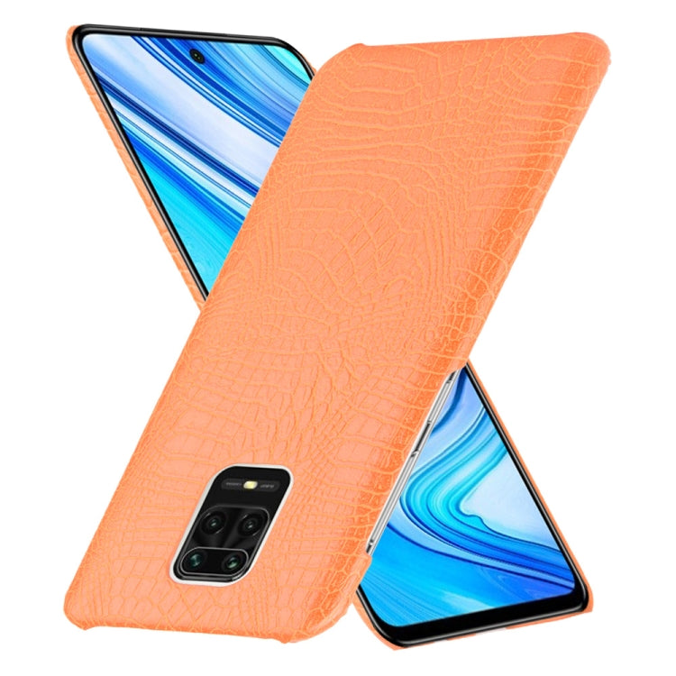 For Xiaomi Redmi Note 9 Pro/Note 9s/Note 9 Pro max Shockproof Crocodile Texture PC + PU Case