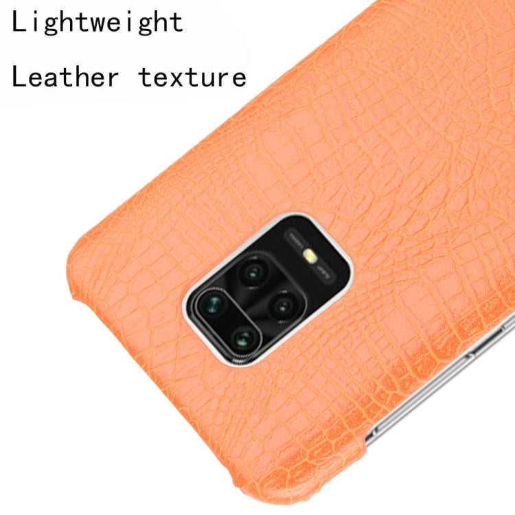 For Xiaomi Redmi Note 9 Pro/Note 9s/Note 9 Pro max Shockproof Crocodile Texture PC + PU Case