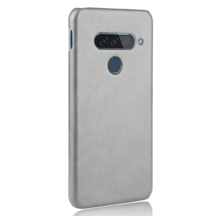 For LG G8S ThinQ Shockproof Litchi Texture PC + PU Case