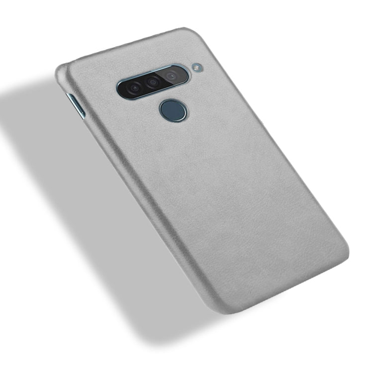 For LG G8S ThinQ Shockproof Litchi Texture PC + PU Case