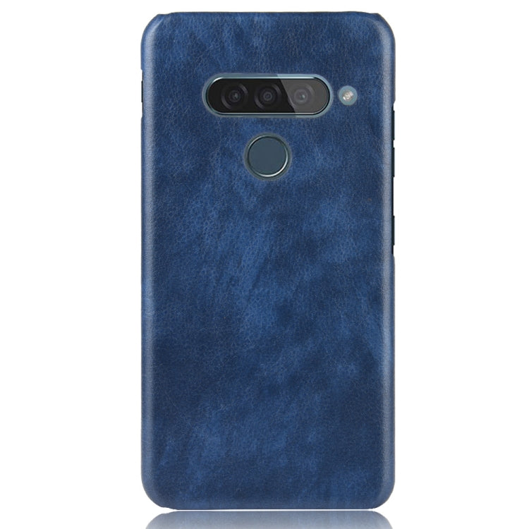 For LG G8S ThinQ Shockproof Litchi Texture PC + PU Case